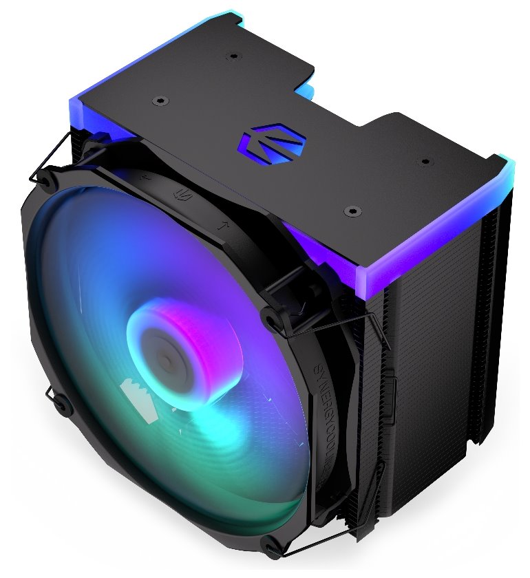 Endorfy chladič CPU Fortis 5 Black ARGB / 140mm fan/ 6 heatpipes / PWM / nanoreset controller / pro Intel i AMD / černý
