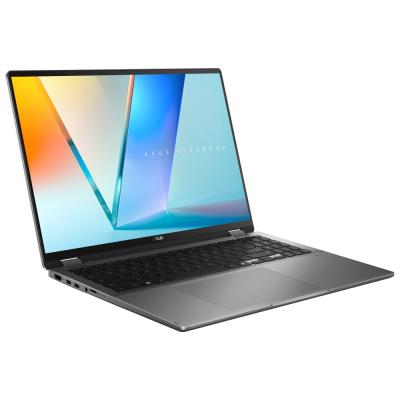 ASUS Vivobook Flip/ CORE ULTRA 7 256V/ 16GB/ 1TB SSD/ Intel® Graphics/ 16"WQXGA+,120HZ/ W11H/ šedý
