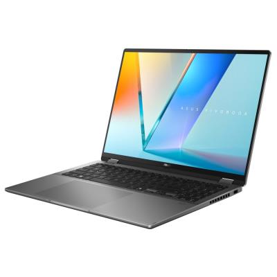 ASUS Vivobook Flip/ CORE ULTRA 7 256V/ 16GB/ 1TB SSD/ Intel® Graphics/ 16"WQXGA+,120HZ/ W11H/ šedý