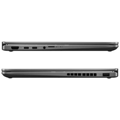 ASUS Vivobook Flip/ CORE ULTRA 7 256V/ 16GB/ 1TB SSD/ Intel® Graphics/ 14"WUXGA,touch,OLED/ W11P/ šedý