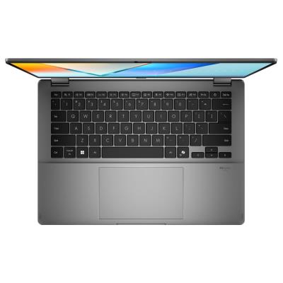 ASUS Vivobook Flip/ CORE ULTRA 7 256V/ 16GB/ 1TB SSD/ Intel® Graphics/ 14"WUXGA,touch,OLED/ W11H/ šedý