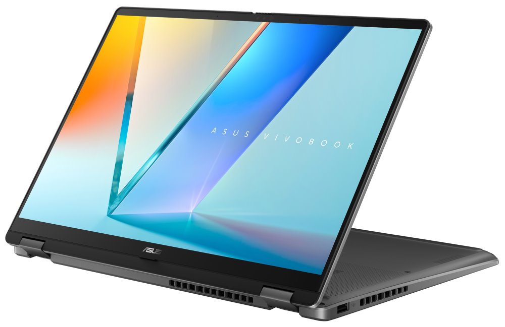 ASUS Vivobook Flip/ CORE ULTRA 5 226V/ 16GB/ 512GB SSD/ Intel® Graphics/ 14"WUXGA,touch/ W11H/ šedý