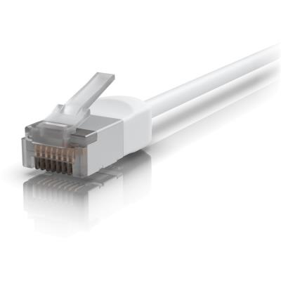 Ubiquiti UniFi Premium Patch Cable Outdoor 5m - Patch kabel, venkovní, Cat6A, bílý, 5m