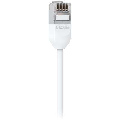 Ubiquiti UniFi Premium Patch Cable Outdoor 5m - Patch kabel, venkovní, Cat6A, bílý, 5m