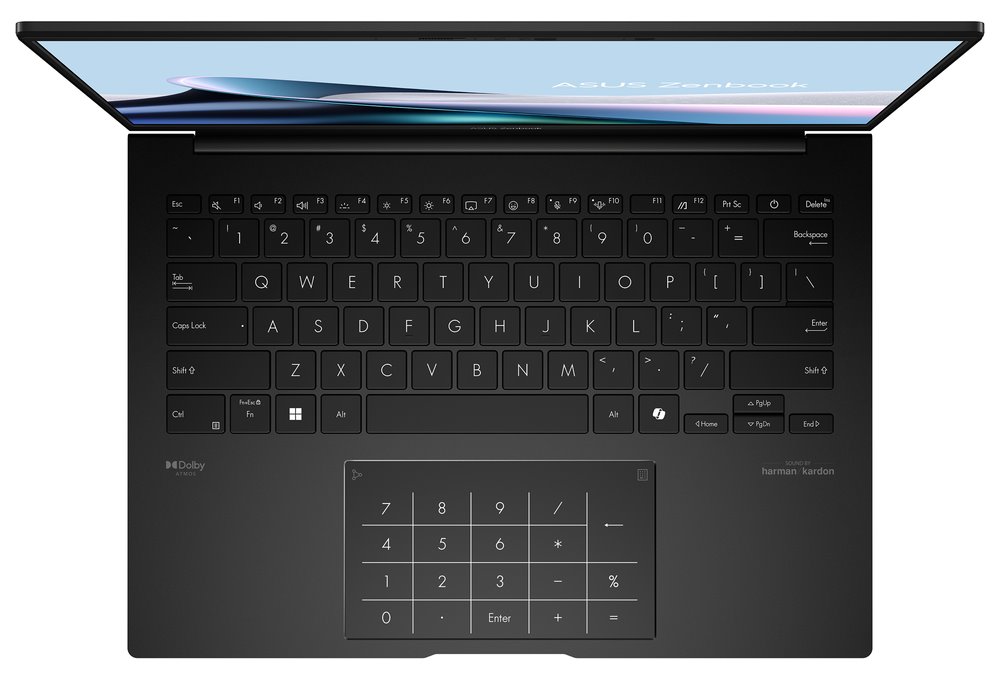 ASUS Zenbook/ Ryzen AI 7 350/ 16GB/ 1TB SSD/ Radeon Graphics/ 14"WUXGA/ W11P/ černý