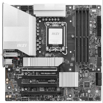 MSI PRO B860M-A WIFI / INTEL B860 / LGA1851 / 4x DDR5 / M.2 / WiFi / mATX