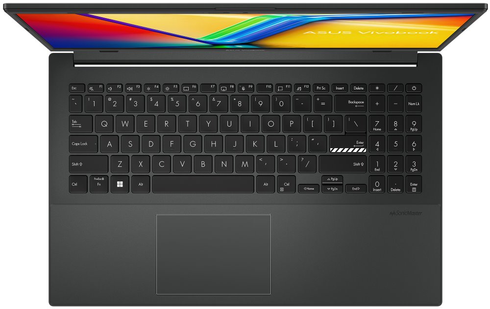 ASUS Vivobook Go 15/ Ryzen 3 7320U/ 8GB/ 256GB SSD/ Radeon Graphics/ 15,6"FHD/ W11H/ černý
