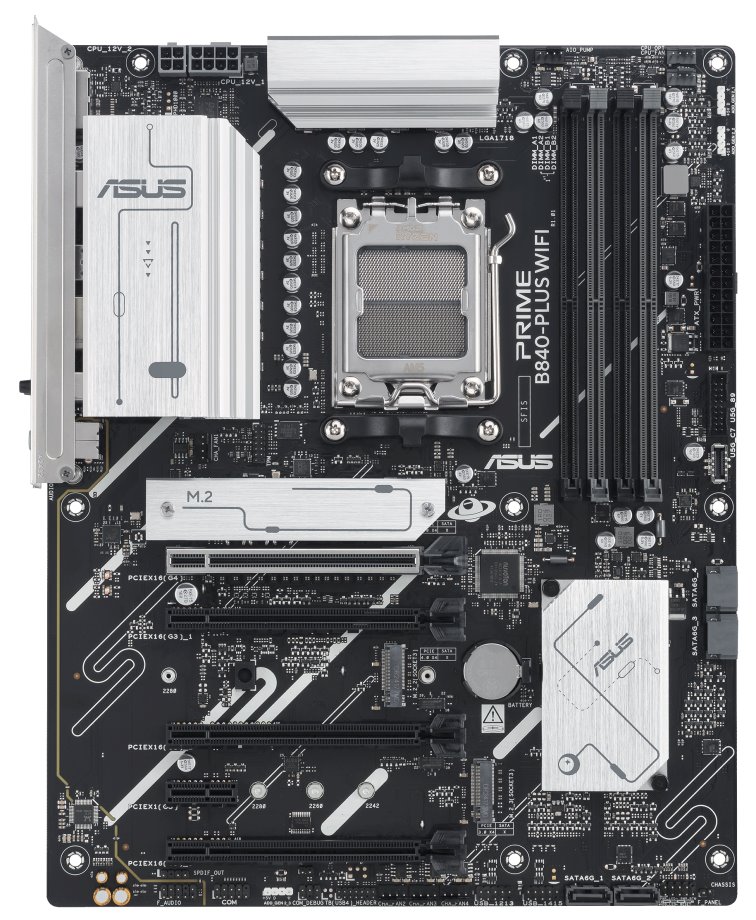 ASUS PRIME B840-PLUS WIFI / B840 / AM5 / DDR5 / DP / HDMI / 3x M.2 / WiFi / ATX