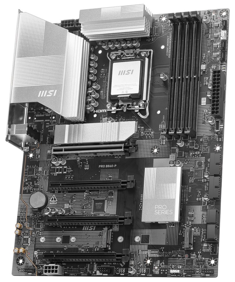 MSI PRO B860-P / INTEL B860 / LGA1851 / 4x DDR5 / M.2 / ATX
