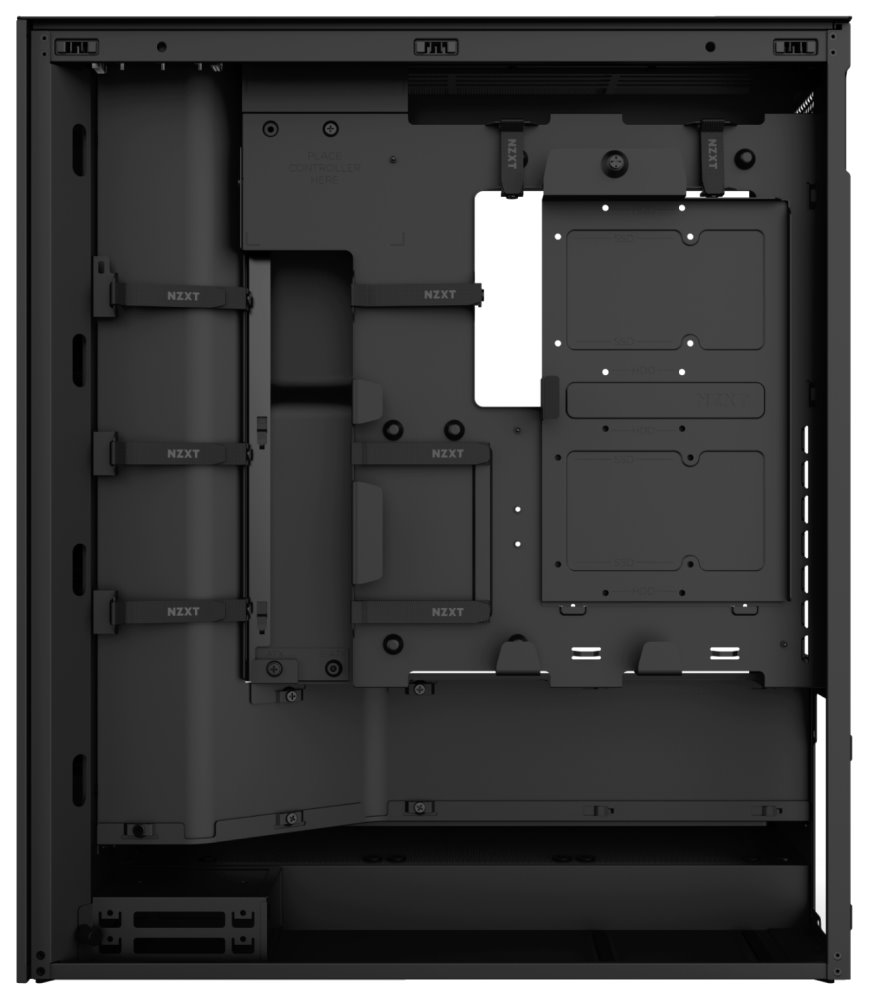 POŠKOZENÝ OBAL - NZXT skříň H7 Flow RGB edition / ATX / 1x360mm RGB core fan/ USB-C / 2x USB / proskl. bočnice / mesh panel / ...