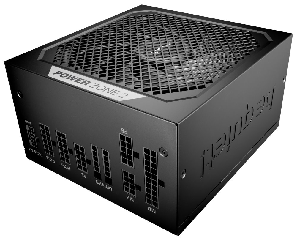 Be quiet! / zdroj POWER ZONE 2 750W / ATX 3.1 / 140mm fan / částečně pasivní / 80 PLUS Platinum
