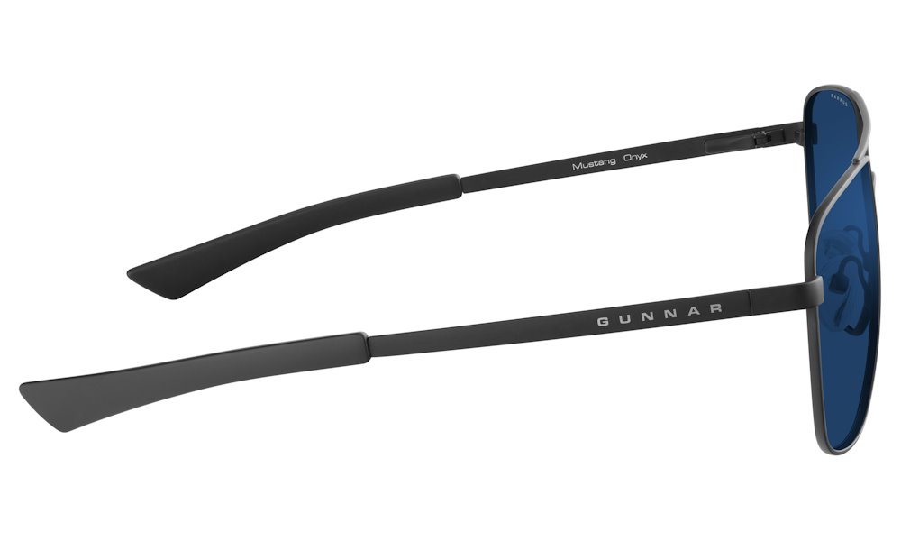 GUNNAR kancelářske/herní brýle  MUSTANG ONYX sluneční skla NEUTRAL BLF 90 Natural focus