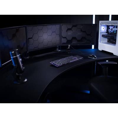 AROZZI ARENA Angelo DeskPad Pure Black/ ochranná podložka pro stůl Arena Angelo