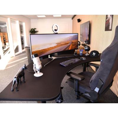 AROZZI ARENA Angelo DeskPad Pure Black/ ochranná podložka pro stůl Arena Angelo