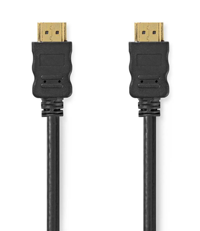 NEDIS High Speed HDMI 2.0 kabel s ethernetem/ 4K@60Hz/ zlacené konektory HDMI-HDMI/ černý/ bulk/ 20m