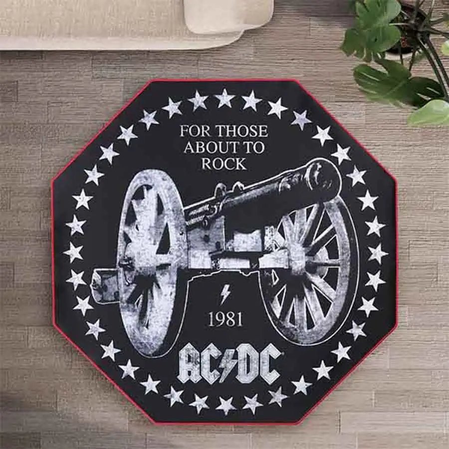 AC/DC ochranná podložka na podlahu pro herní židle