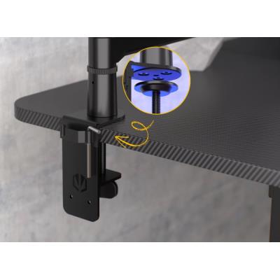 Endorfy rameno na mikrofon Broadcast Low Profile Boom Arm / 360st. rotace / kulová hlava / černý