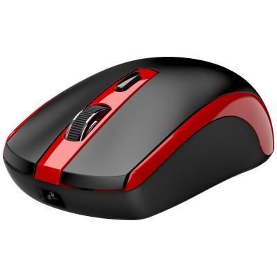 GENIUS ECO-8150 Red/ 1200 dpi/ bezdrátová/ dobíjecí/ Copilot/ 4tlačítková/ černočervená