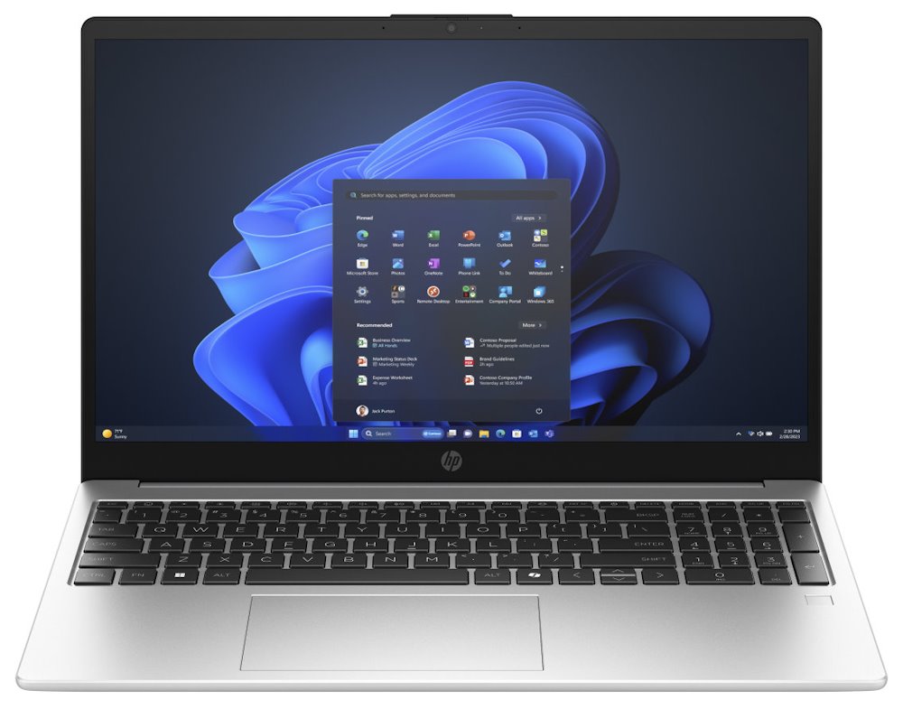 HP 250R G10/ Core 5 120U/ 16GB DDR4/ 512GB SSD/ Intel® Graphics/ 15,6"FHD,matný/ W11P/ stříbrný