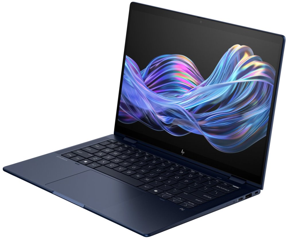 HP Elitebook X Flip G1i/ Ultra 7 Processor 258V/ 32GB DDR5/ 1TB SSD/ Intel® Arc™/ 14"2,5K,touch/ W11P/ modrý