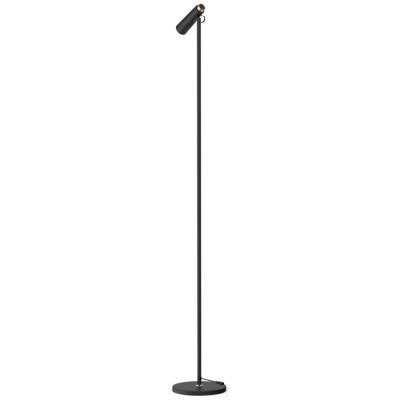 IMMAX LED podlahová lampa TIT/ 6W/ DC 12V/0,5A/ 100-240 VAC/ 400lm/ CCT/ černá se zlatými prvky