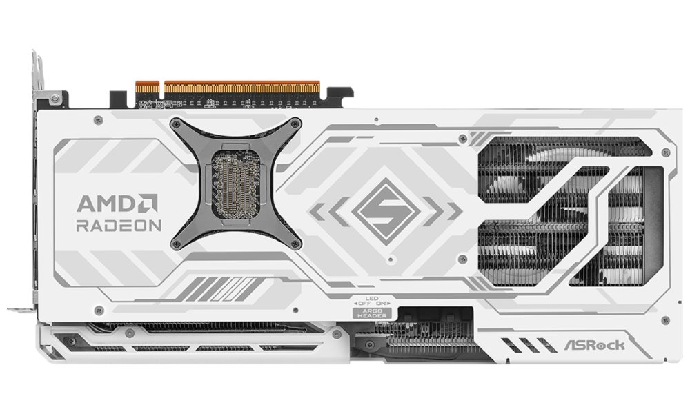 ASROCK AMD Radeon RX 9070 XT Steel Legend 16GB / 16GB GDDR6 / PCI-E / HDMI / 3x DP / Bílá
