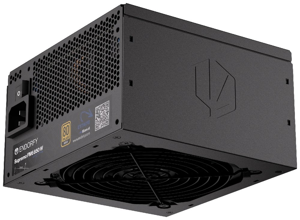Endorfy zdroj Supremo FM6 Gold 850W / ATX3.1 / 120mm / modulární / 80 Plus Gold