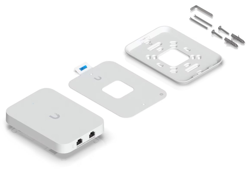 Ubiquiti UniFi 7 In-Wall - Wi-Fi 7 AP, 2.4/5GHz, až 5 Gbps, 3x 2.5GbE, PoE/PoE+ (bez PoE injektoru)