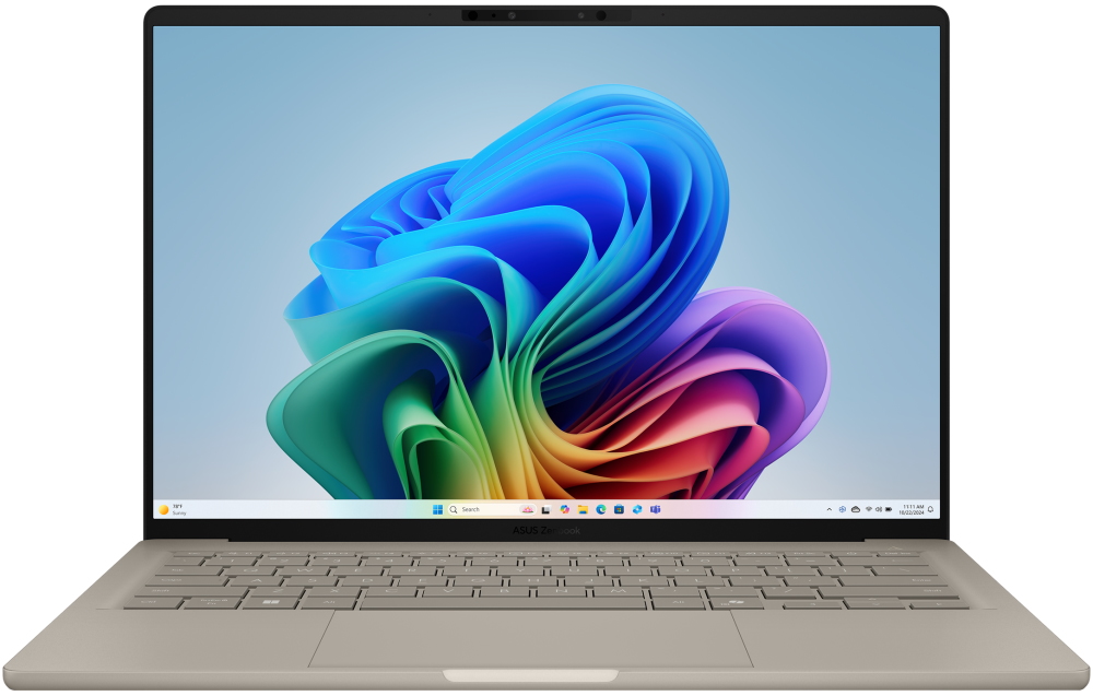ASUS Zenbook/ X1E-78-100/ 32GB/ 1TB SSD/ Qualcomm Adreno/ 14"WUXGA,matný,OLED/ W11P/ zlatý