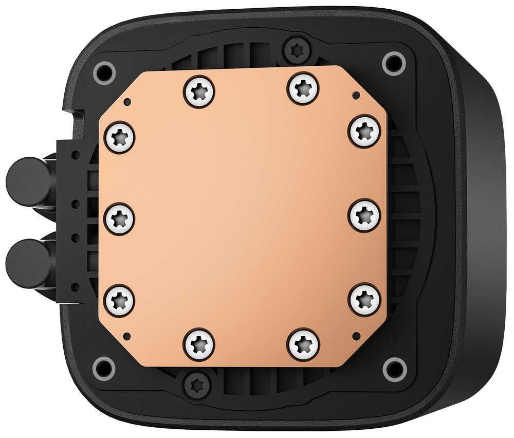 DEEPCOOL vodní chladič LE240 V2 / 2x120 PWM ARGB fan / displej / černý