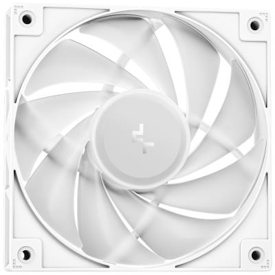 DEEPCOOL vodní chladič LE240 V2/ 2x120 PWM ARGB fan / displej / bílý