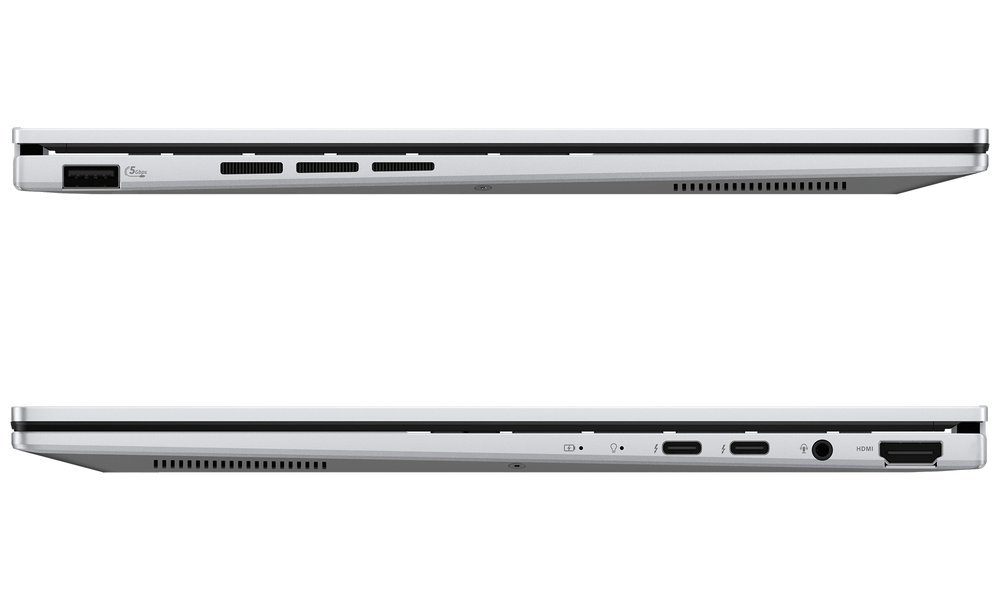 ASUS Zenbook/ Core Ultra 7 255H/ 32GB/ 1TB SSD/ Intel Arc/ 14"WUXGA,touch/ W11P/ stříbrný