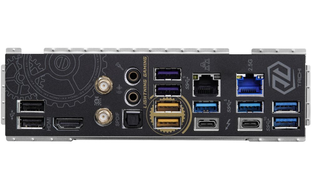 OPRAVENÉ - ASRock Z790 Taichi / Intel Z790 / LGA1700 / 4x DDR5 / 5x M.2 / HDMI / Thunderbolt / USB-C / WiFi / EATX