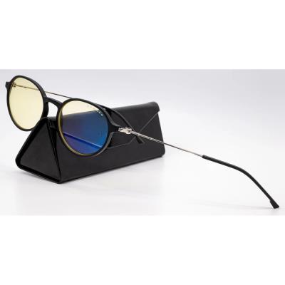 GUNNAR kancelářske/herní brýle LOOP ONYX/MERCURY  * čirá  skla  * BLF 35 *GUNNAR focus