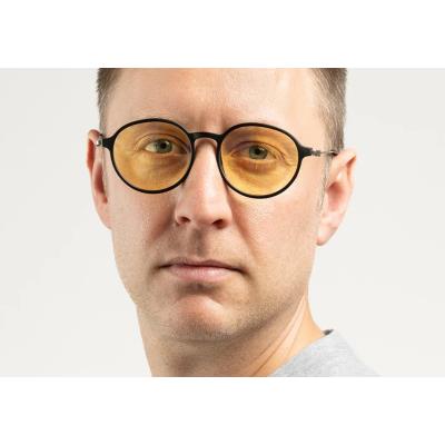 GUNNAR kancelářske/herní brýle LOOP ONYX/MERCURY  * čirá  skla  * BLF 35 *GUNNAR focus