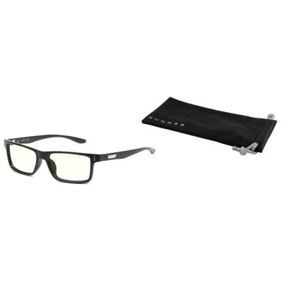 GUNNAR kancelářske/herní brýle CRUZ ONYX * čírá skla * BLF 35 * NATURAL focus