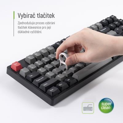 COLORWAY čistící sada 10v1 pro sluchátka, klávesnice, obrazovky, foto a elektroniku
