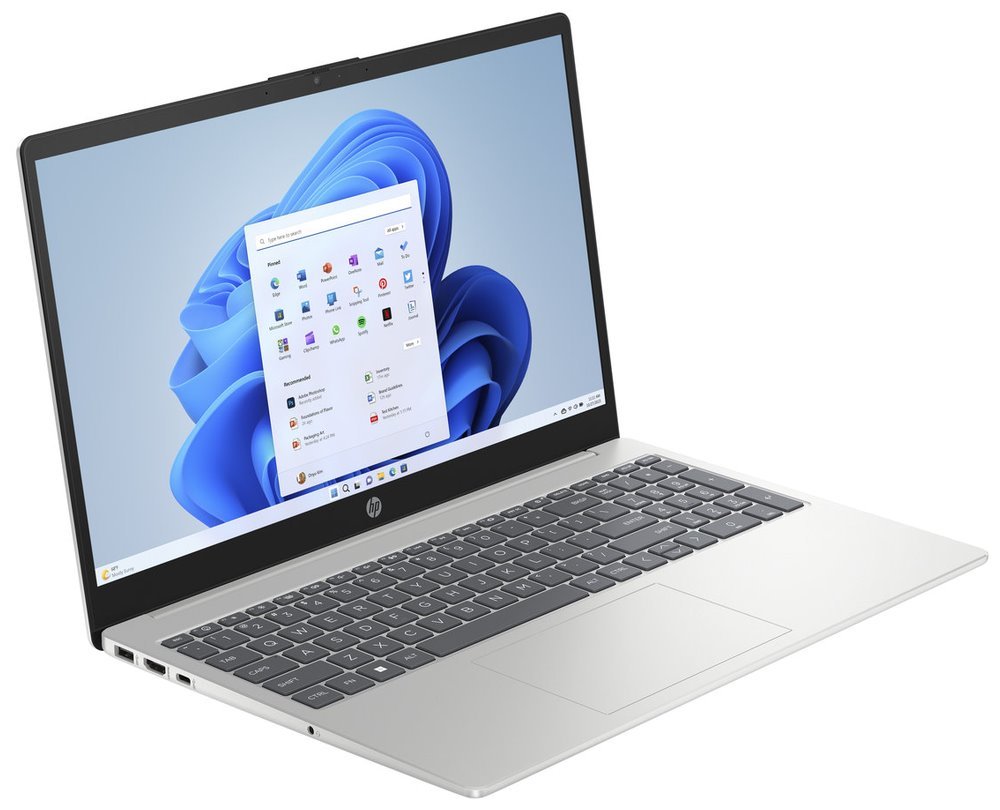 HP 15-fd0031nc/ i3-N305/ 8GB DDR4/ 512GB SSD/ Intel UHD/ 15,6"FHD,matný/ W11H/ stříbrný