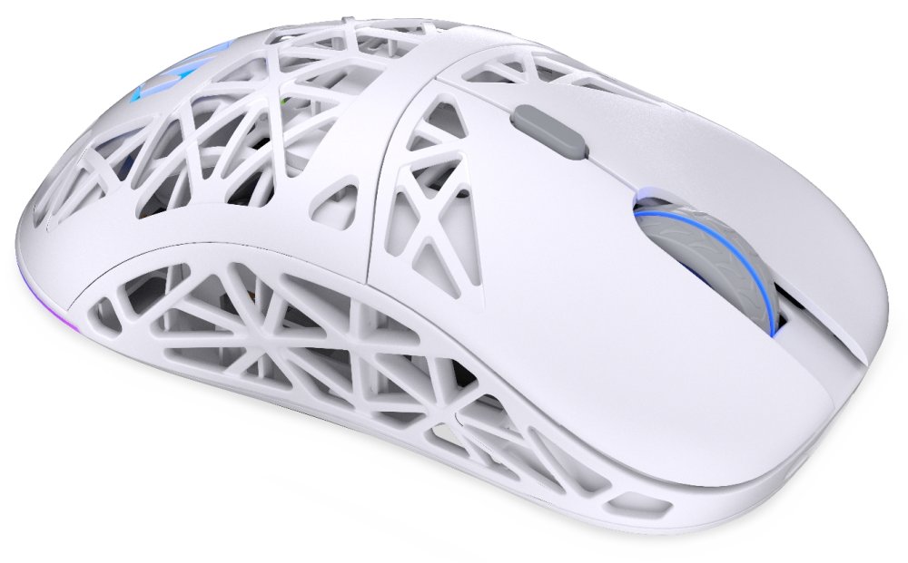 Endorfy myš LIV Wireless Onyx White / PAW3311 / Khail GM 4.0 / ARGB / bezdrátová / ultralehká / bílá