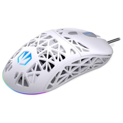 Endorfy myš LIV Onyx White / PAW3311 / Khail GM 4.0 / ARGB / drátová / ultralehká / bílá