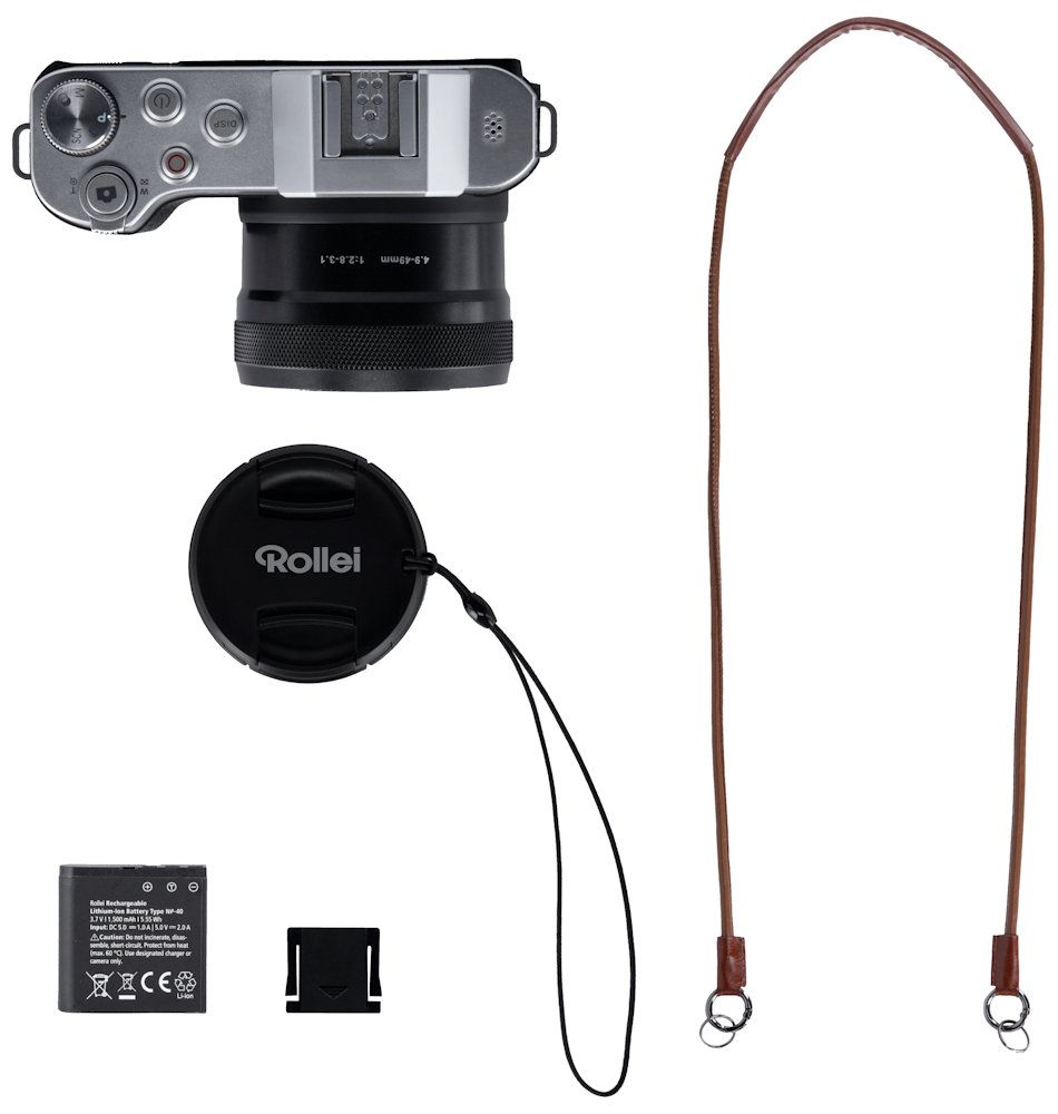 Rollei Powerflex 10x Retro/ 8 MPix/ 10x zoom/ 2,88" LCD/ 1440p video/ Černý