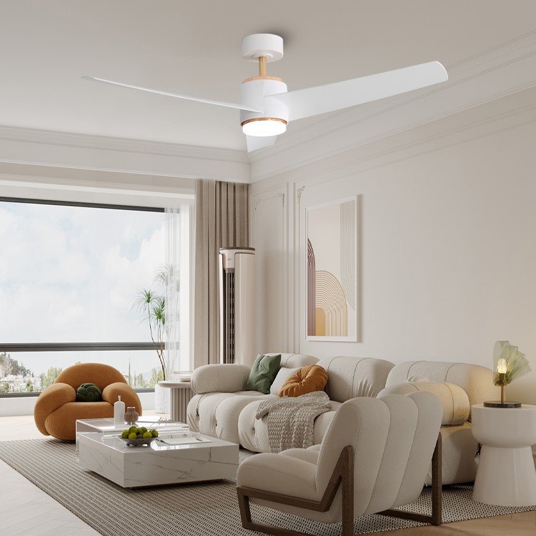 IMMAX NEO LITE BEAUTY SMART LED stropní svítidlo s ventilátorem 18W, Wi-Fi, TUYA, růžové zlato-bílé