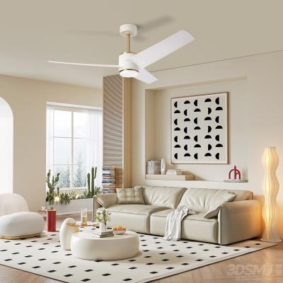 IMMAX NEO LITE BEAUTY SMART LED stropní svítidlo s ventilátorem 18W, Wi-Fi, TUYA, růžové zlato-bílé