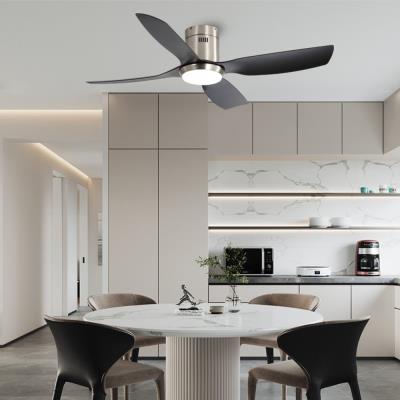 IMMAX NEO LITE PURE SMART LED stropní svítidlo s ventilátorem 24W, Wi-Fi, TUYA, černo-stříbrné