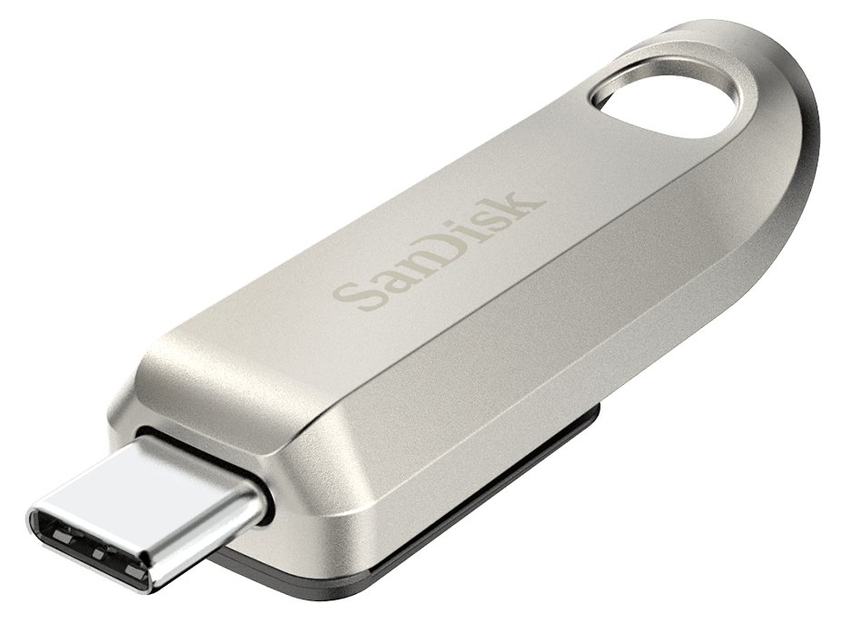 SanDisk Ultra Luxe USB Type-C  Flash Drive 256GB  / USB Type-C / USB 3.2 Gen 1 / Premium Metal Design