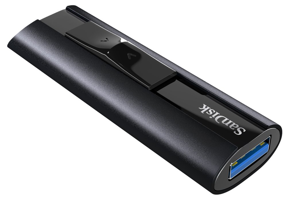 SanDisk Extreme PRO 512GB / USB Type-A / USB 3.2 Gen 1 / R: Up to 420MB/s / W: Up to 380MB/s