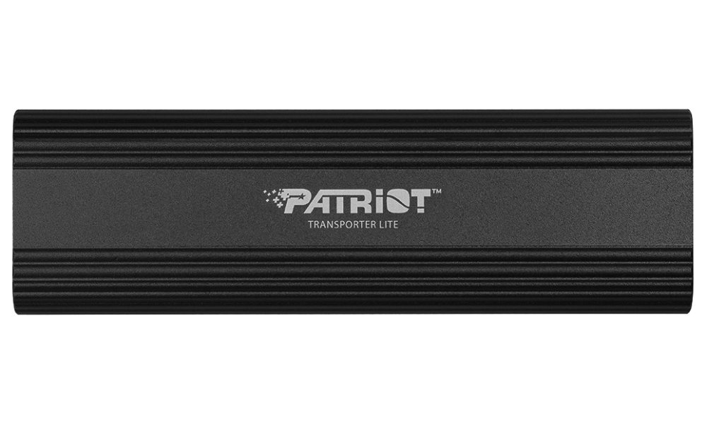 PATRIOT TRANSPORTER Lite 2TB Portable SSD / USB 3.2 Gen2 / USB-C / externí / hliníkové tělo / černý