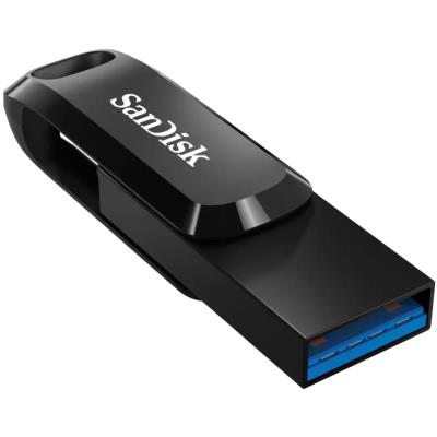 SanDisk Ultra Dual Drive Go 512GB / USB Type-C + USB Type-A / USB 3.2 Gen 1 / černá