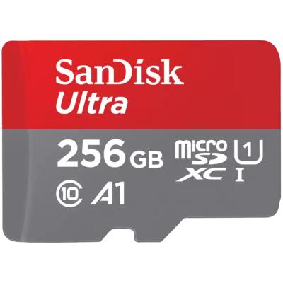 SanDisk Ultra microSDXC 256GB / A1 Class 10 UHS-I / up to 150MB/s / + SD adaptér