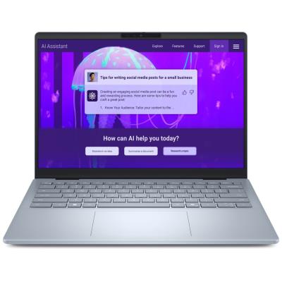 DELL 14 Plus Touch /Core Ultra 7 256V/ 16GB/ 1TB SSD/ 14" FHD+ dotyk/ FPR/ W11Pro/ modrý/ 3Y PS on-site